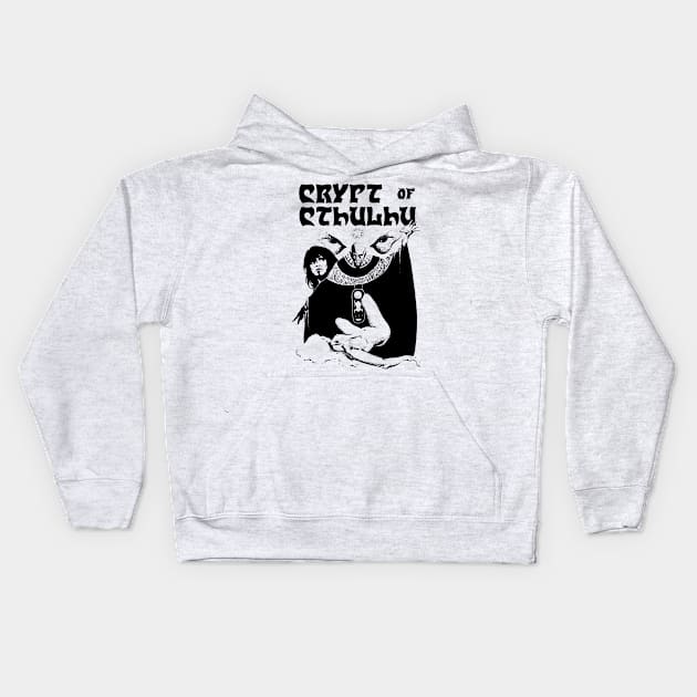 CRYPT Kids Hoodie by TheCosmicTradingPost